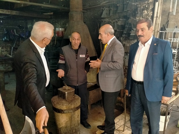 CHPLİ MİLLETVEKİLLERİ ŞANLIURFADA ÇALIŞMALARINI TAMAMLADI