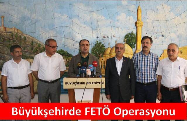 Büyükşehirde FETÖ Operasyonu