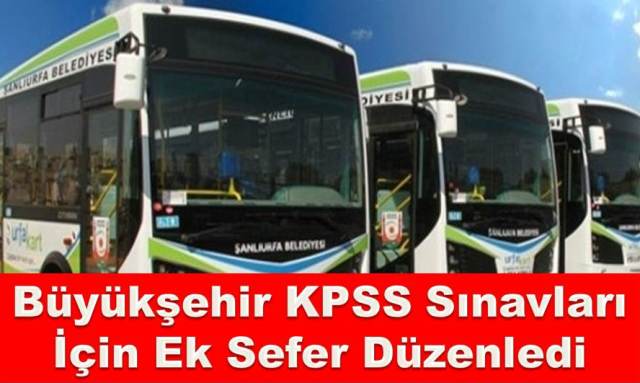 Büyükşehir'den KPSS İçin Ek Sefer