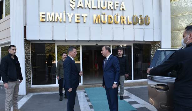 Vali Erin, Emniyet Teşkilatını Tebrik Etti