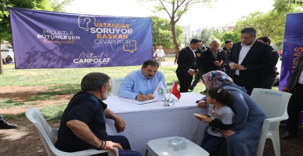 VATANDAŞLAR SORDU BAŞKAN CANPOLAT CEVAPLADI