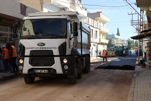 BÜYÜKŞEHİR ÇALIŞIYOR CEYLANPINAR KONFORLU ULAŞIMA KAVUŞUYOR