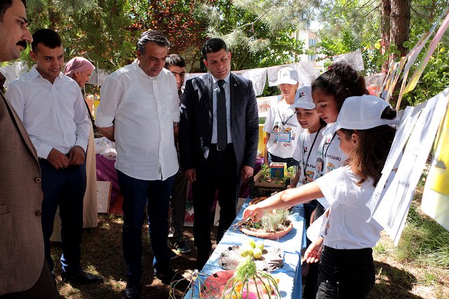 Ceylanpınar'da Bilim Fuarı Açıldı