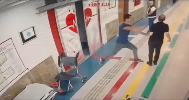 BALIKLIGÖL DEVLET HASTANESİ'NDE BIÇAKLI SALDIRI