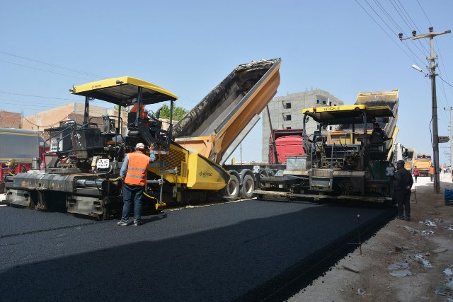 Ceylanpınar'da Prestij Cadde Çalışmaları Hız Kazandı