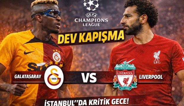 Galatasaray Zorlu Fikstürde Liverpool Karşısında
