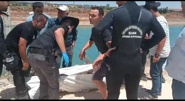 ŞANLIURFA’DA SULAMA KANALINDA ERKEK CESEDİ BULUNDU