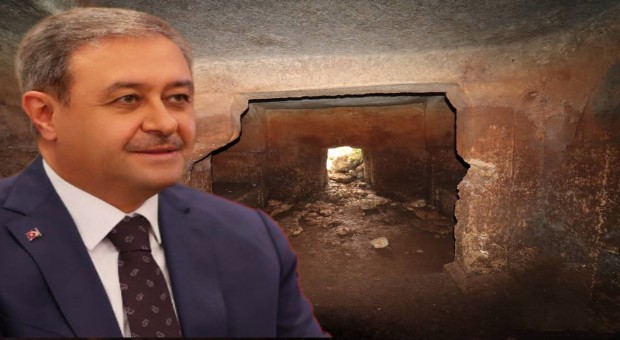 SIRATAŞLAR NEKROPOLÜ KAYA MEZARI KAYIT ALTINA ALINDI 