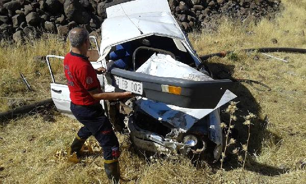 Siverekte Trafik Kazası Ağır Yaralılar var