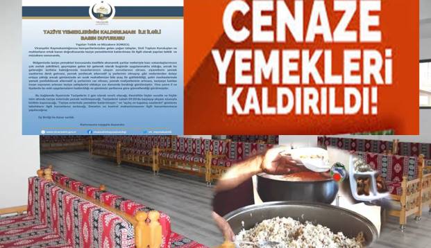 Viranşehir Kaymakamlığı'ndan Önemli Karar: Taziye Yemekleri Tamamen Kaldırıldı, Süre 2 Günle Sınırlandı!