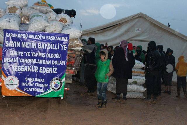 Yardımlar Halep'e Ulaştı